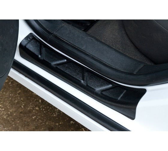 Накладки на пороги передних дверей Русская Артель Chevrolet Cruze I 2009-2011 NC-153912 1