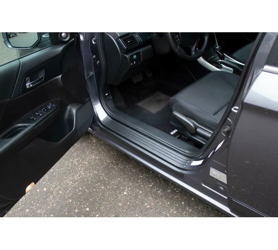 Накладки на пороги передних дверей Русская Артель 2 шт Honda Accord IX седан 2012-2015 NH-161812