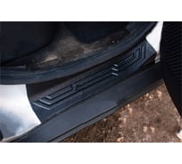 Накладки на внутренние пороги задних дверей Русская Артель 2 шт Renault Duster 2021 N-202422