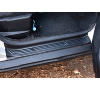 Накладки на внутренние пороги передних дверей Русская Артель 2 шт Renault Duster 2021 N-202412