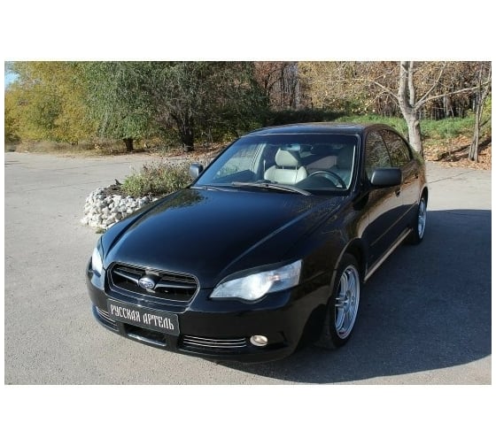 Накладки на передние фары Русская Артель реснички Subaru Legacy 2003-2009 RESL-016100