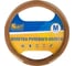 Оплетка KRAFT перфорированная эко-кожа + алькантара, размер M, 38 см, бежевая KT 800337 1