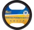 Оплетка KRAFT перфорированная эко-кожа, размер M, 38 см, черная KT 800348 1