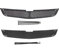 Защитная сетка и заглушка решетки радиатора Русская Артель Chevrolet Cobalt седан 2013-2015 SRC-134012