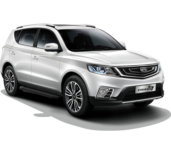 Пороги на автомобиль Rival Premium-Black для Geely Emgrand X7 I рестайлинг 2018-н.в., 173 см, 2 шт., алюминий A173ALB.1904.1