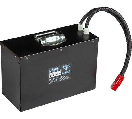 Аккумуляторная батарея Rutrike LiFePo4 24V112Ah(100A) без дисплея, BMS смарт 025103 1