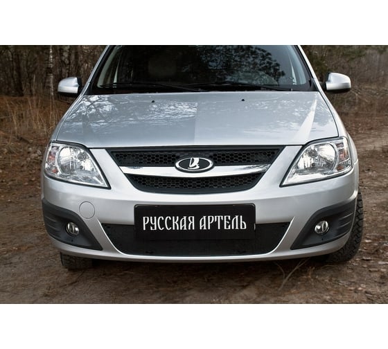 Зимняя заглушка переднего бампера Русская Артель для Lada (ВАЗ) Largus 2012- г.в. ZRLL-037102