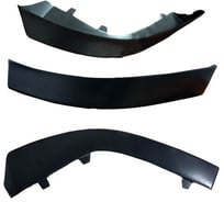 Накладка на передний бампер Русская Артель клыки для Mitsubishi Lancer X 2007-2010 NML-006700