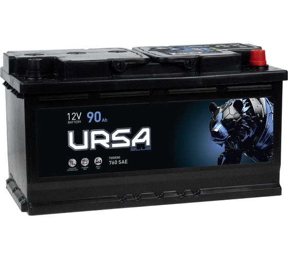 Аккумулятор URSA Blue 90Ah R+ UU900 1