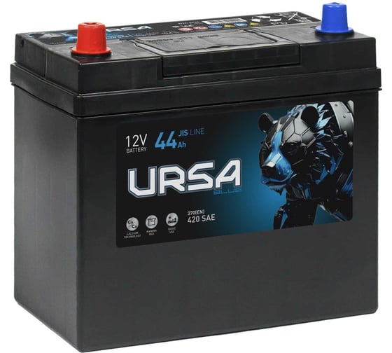 Аккумулятор URSA Blue Asia 44Ah L+ UU441JSU 1