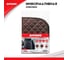 Защита спинки сиденья из стеганой экокожи Zipower 60x45 см, черная/красная PM6235 8