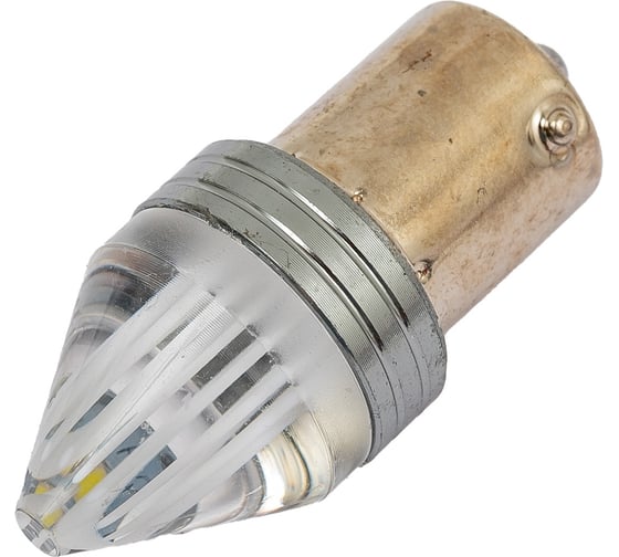Автолампа SKYWAY диод S25 (P21W) 12V 9 SMD диодов 1-конт BA15s белая, 2 шт. S08201476