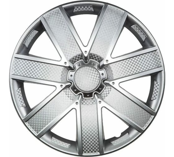 Колпаки Garde Галакси Silver R-16, карбон, 2 шт. LW1601 1