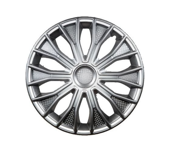 Колпаки Garde Волтек Silver R-14, карбон, 2 шт. LW1458