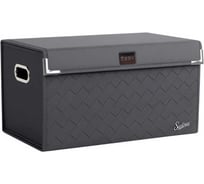 Саквояж органайзер в багажник и домашнего использования PSV Santorini Braid Plus (30х30х55 см) Черный, экокожа (дерево) L 138886