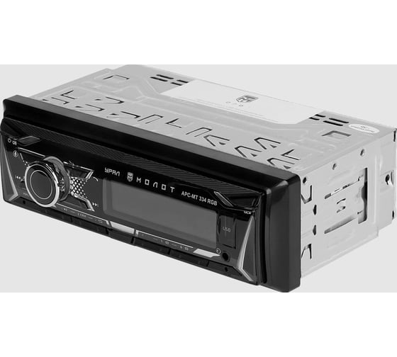 Радиоприемник с USB проигрывателем Ural sound с функцией Bluetooth Урал МОЛОТ АРС-МТ 334RGB 1