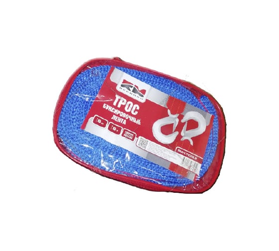 Буксировочный трос REDMARK лента 6 м, 8 т, крюк/крюк RM-LTKK6.8 1