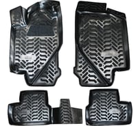 Внутрисалонные коврики REDMARK ВАЗ-2190 Granta 2011- к-т, 3D с подпятником, полиуретан RM64024