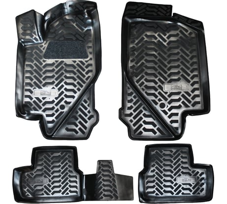 Внутрисалонные коврики REDMARK ВАЗ-2190 Granta 2011- к-т, 3D с подпятником, полиуретан RM64024