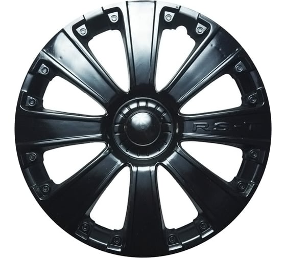 Колпак колеса REDMARK R15 RS-T черный глянец к-т 4 шт RM11523