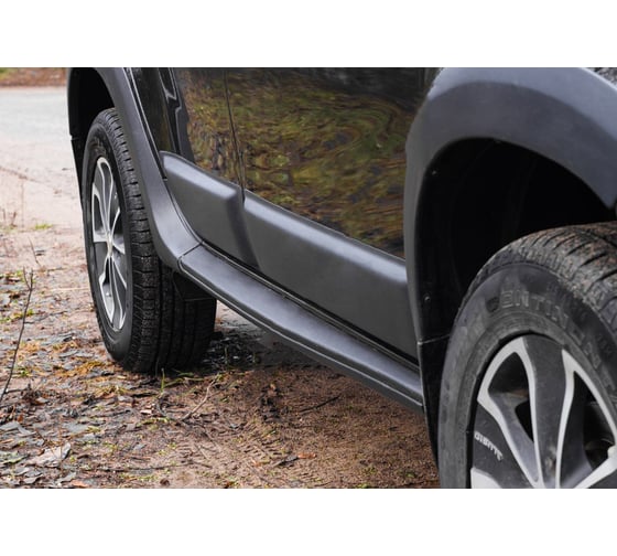 Расширители колесных арок Русская Артель с молдингами на двери Renault Duster 2010- RMRD-007102