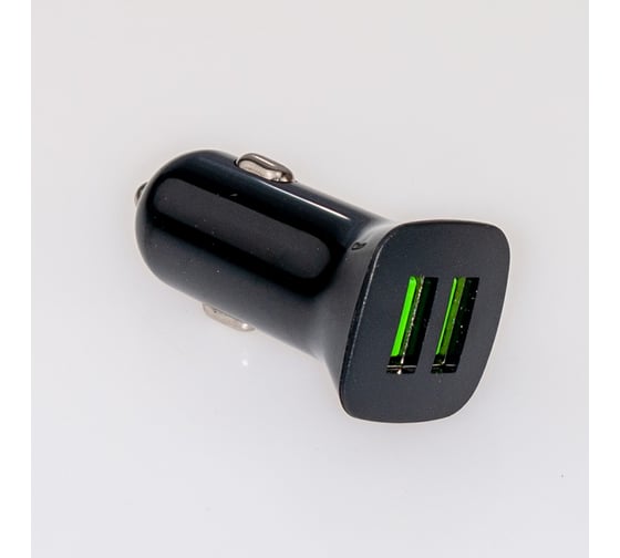 Автомобильное зарядное устройство Pro Legend черное, mini 51мм, 2 USB, 3.1А 2.1+1 PL9318 1