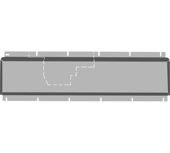 ЗТТ и крепёж для LiXiang L7 L9 nlz (24-)(алюминий 3 мм) 1,5 гибрид, AT, 4WD (с подрезкой под эл. пороги) / Ликсианг Л9 NLZ.28.02.730A 1