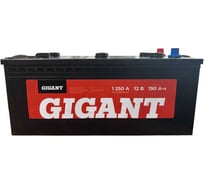 Аккумуляторная батарея 6СТ-190Ah, R+ Грузовая, Прямая D5, конус, Gigant GPT1904