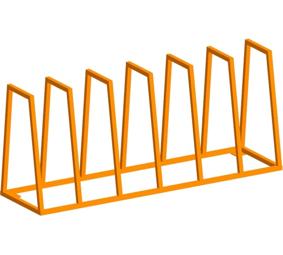 Велопарковка Parallax Параллакс, тип 2, оранжевый 605OR126350520-VLP