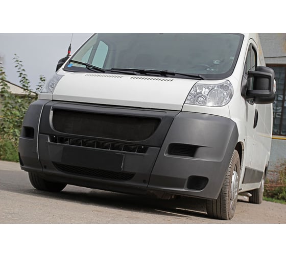 Решётка радиатора Русская Артель с черной сеткой Citroen Jumper L1H1 2006-2013 RRFD-019650