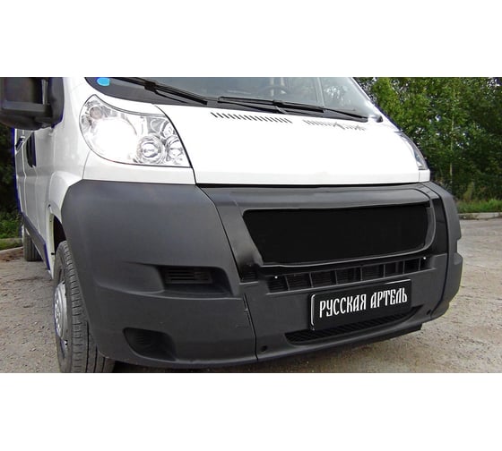 Решётка радиатора Русская Артель с черной сеткой Citroen Jumper L1H1 2006-2013 RRFD-019650