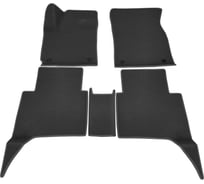 Автомобильные коврики черные ООО ПКФ Сварком с черной окантовкой EVA в салон комплект 5 шт. Exeed TXL I (2019- 2023) р23045