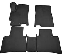 Автомобильные коврики черные ООО ПКФ Сварком с черной окантовкой EVA в салон комплект 5 шт. Москвич 6 (2023-2024) Jac J7 р23032