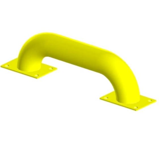 Защита бордюра Parallax (колесоотбойник, тип 1) желтый 400 мм 601YL502-ZCH 1