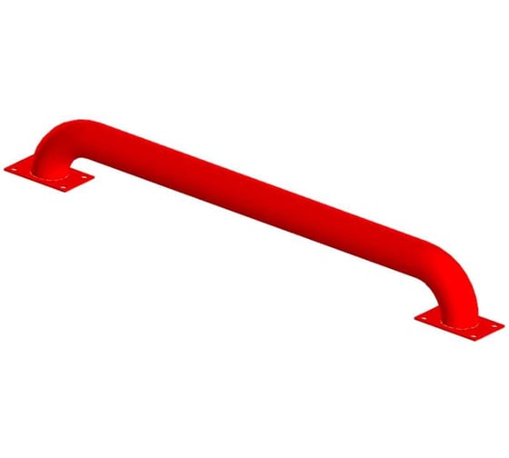 Защита бордюра Parallax (колесоотбойник, тип 1) красный 1150 мм 601RD8002-ZCH 1