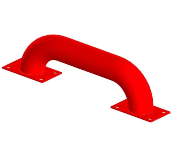 Защита бордюра Parallax (колесоотбойник, тип 1) красный 500 мм 601RD1502-ZCH 1