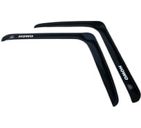 Дефлекторы окон REIN для HOWO T5G 2021- синий, накладной , 2 шт. / ХОВО Т5Г REINWV1383