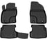 Коврики в салон Element FORD Focus II 2004-2011, 4 шт. (черный кант, полиуретан) / Форд Фокус KANT.NLC.16.03.210.blk 1
