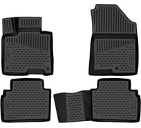 Коврики 3D в салон FORMAT для KIA Sportage (V) 2021-, Внед, (РФ) , 4шт. (ПУ, повышенная износостойкость) / FORMAT.3DA67052210