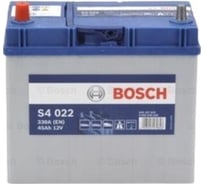 Аккумулятор BOSCH Silver 45 А/ч, прямая L+, 238x129x227 мм, EN330 А 0092S40220