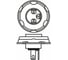 Лампа BOSCH 24 В, R2, 55/50 Вт, P45t, Trucklight, 1 шт., картон 1 987 302 421 2