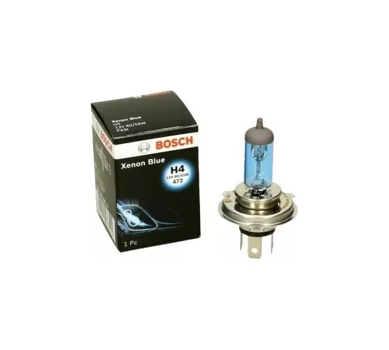 Лампа BOSCH 60/55 Вт, 12 В, 1 987 302 045, H4, 12 В, Xenon Blue 1 987 302 045