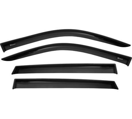 Дефлекторы окон накладные 4 шт для Toyota Rav4 с 2019 г Vinguru AFV90728