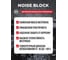 Звукоизолирующий материал StP NoiseBlock 2 MINI в уп-12 листов STP (1000) 54221 3