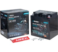 Аккумулятор мото AGM 30 А/ч обратный R+ 165x127x176 EN 360 А Arnezi E9YIX30L0
