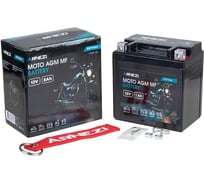 Аккумулятор мото AGM 5 А/ч обратный R+ 113x70x109 EN 60 А Arnezi E9YTX5L0
