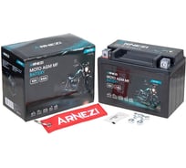 Аккумулятор мото AGM 9 А/ч прямой L+ 150x87x108 EN 110 А Arnezi E9YTX91