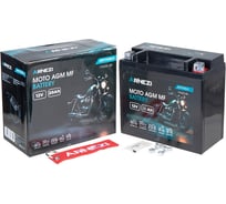 Аккумулятор мото AGM 20 А/ч обратный R+ 175x87x156 EN 240 А Arnezi E9YTX20L0