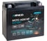 Аккумулятор мото AGM 20 А/ч обратный R+ 175x87x156 EN 240 А Arnezi E9YTX20L0 2