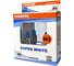 Автолампа галогенная H3 12V 55W PK22s Super White , комплект 2 шт LONGTEK 20103W-HCB 1